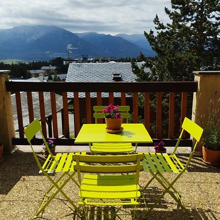 Studio Cabine Chaleureux A Pyrenees 2000 - Wifi Et Parking Prive Bolquere Ngoại thất bức ảnh