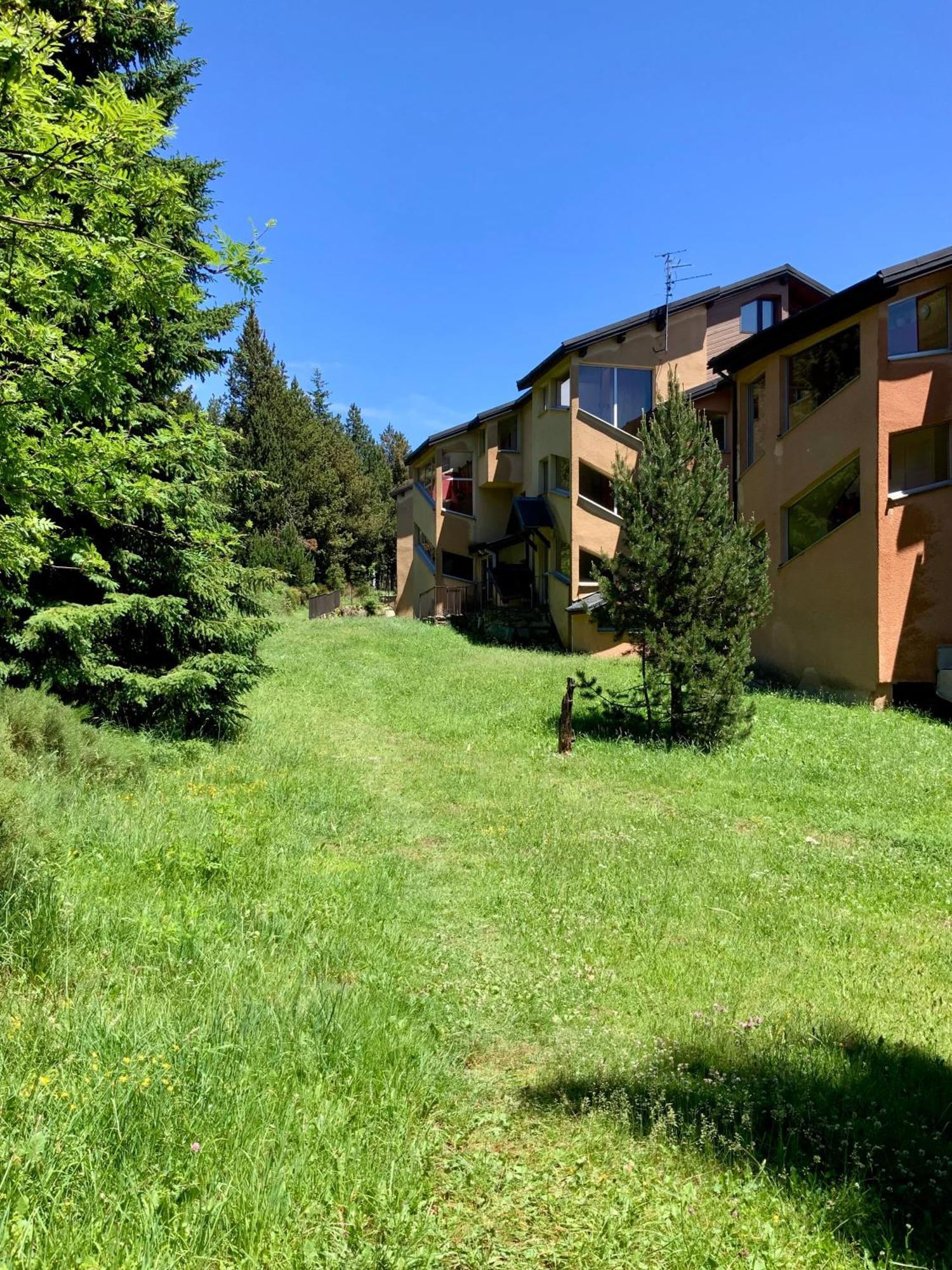 Studio Cabine Chaleureux A Pyrenees 2000 - Wifi Et Parking Prive Bolquere Ngoại thất bức ảnh